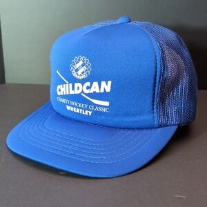 Trimark Toronto Canada,Childcan Charity Hockey Classic Wheatley,Blue Hat,M/L.